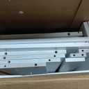 RiverRidge Kids 4 shelves Three Cubbies Bookrack, White (02-251), 11.81"D x 35"W x 36"H