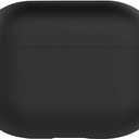 2022 Silicone Case Compatible with Airpods Pro 2 Ultrathin 1.5mm Thick Protective Cover Front LED Visible (Black)