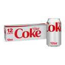 2 x Diet Coke Soda Soft Drinks, 12 fl oz Fridge Pack Cans, 12 Pack - Cola Flavored Diet Soda Soft Drinks