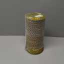 100 Pcs 5 Inch Gold Mini Cake Boards Plate Scallop Edge Round Mini Cardboard Cake Base Circle Cake Plates for Cupcake, Dessert Decorating, Mousse, Grease Proof Disposable Baking Pastry