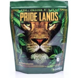 GreenGro Pride Lands Veg Premium Organic Dry Top Dress Fertilizer for The Vegetative Cycle, Bigger Buds and Healthier Plants with Our Complete Veg Food, Easy to Use and All Natural, 5 lb (EXP 06/14/28)