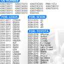 Pre-Programed TPMS Sensor for:-Toyota 2005-2015 Tacoma 2007-2011 Camry 4Runner for:-RAV4 for:-Lexus IS250 2006-2015 RX350 Tire Pressure Monitoring Sensor # 4260706011, 315MHz (Set of 4)