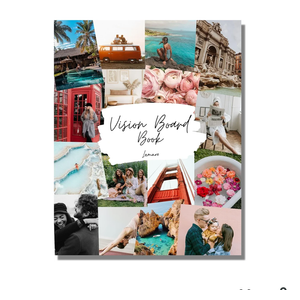 Lamare Vision Board Book - 1000+ Aesthetic Vision Board Images & Motivational Quotes, Vision Board Supplies, Vision Board Kit, Collage Book for Manifestation, Self Care & Goal Setting