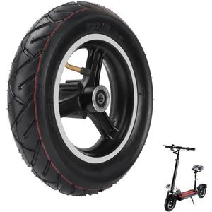10x2.50 Tire & Hub 10" Scooter Tyre Front Wheel Pneumatic Tire for Smart Self Balancing Mobility Electric Scooter Bike 36v 48v 400w 500w 800w Motor for GOTRAX GMAX with 45 Inner Tube 10x2.5 Set