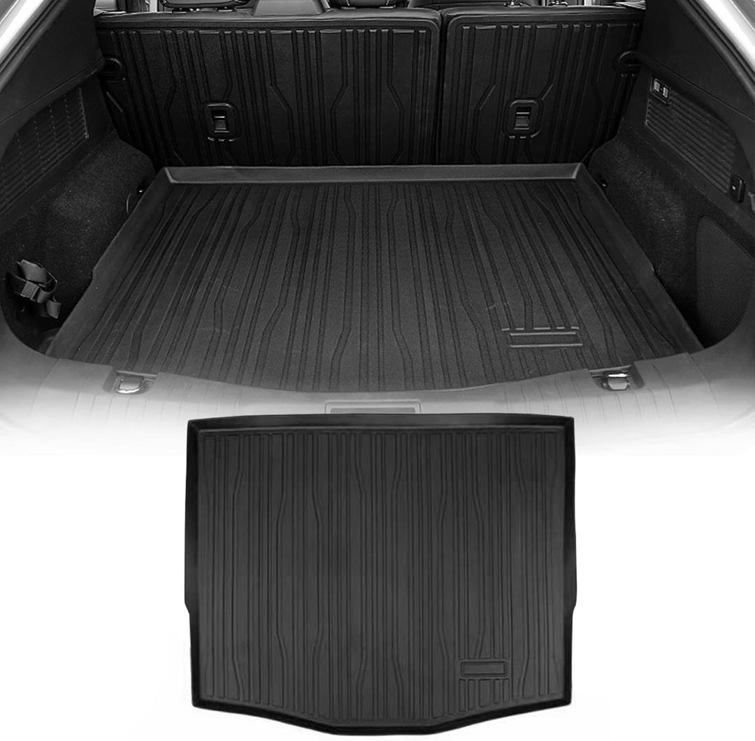 Trunk Mat for Ford Mustang Mach-E Accessories 2021 2022 2023 2024 2025 All Weather Cargo Liner Rear Trunk Mat Pet Mat