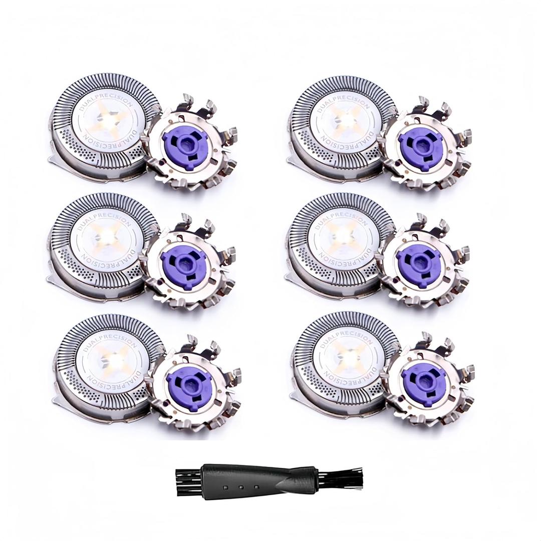 HQ8 Replacement Heads Compatible with Philips Norelco Aquatec Shavers RazorCompatible with Philips Aquatec PT720 PT730 AT880 At830 AT810 AT815, Upgraded HQ8 Blades, 6Pack
