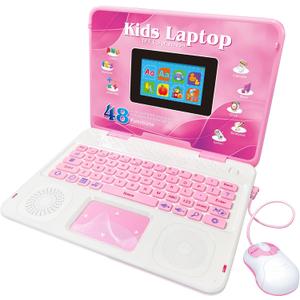 Kids Laptop, Educational Color Screen Laptop with 48 Learning Modes, Laptop for Kids Ages 5+