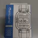 amBand Bands Compatible with Apple Watch 9/8/7 45mm, M1 Sport Series Rugged Case Protective Cover for iWatch 6/SE (3/2/1)/5/4/3 44mm 42mm Black Gold