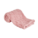 Bedsure Baby Blanket Heart Checkered Blanket, Ultra Soft Cozy Baby Blankets for Girls Boys, Fluffy Infant Toddler Newborn Receiving Blankets for Crib Stroller 27×35” ( Pink)