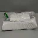 Baby Side Sleeper Weddge Adjustable Soft and Breathable Pillow (White)