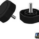 2 Pcs 000-10467-001 Gimbal Bracket Knob Set, Boating Hardware, Compatible with Simrad GO/NSS/ EVO 2/3/3S, B&G Vulcan/ Zeus 2/3S, Lowrance HDS Gen 2T/Elite7, Strong & Durable, Quick and Easy to Use