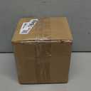 WHJY Glass Storage Container with Lid, Airtight Glass Jars, Farmhouse Tea Canister, Dog Treat Jar for Pet, Glass Candy Cookies Coffee Canister Jar Bath Salt Container - Square 47 oz