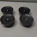 Anti Vibration Pads for Washing Machine with HexaGrip - Stops Washer Dryer Moving, Walking - Prevents Noise, Vibration Transfer - Rubber Antivibration Stabilizer Support Feet Mat - VIBRASHIELD 4 Pack