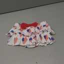 HIHA Baby Girl 4th of July Outfit 12-18 Months American Flag Clothes USA Independence Day Clothing White