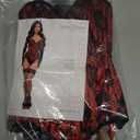 Daisy corsets womens Top Drawer 4 Pc Premium Devil Corset Costume, Medium
