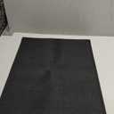 chakme Bathroom Rugs Mat 24x17, Ultra Thin Non Slip Bath Mat Small Quick Dry Absorbent Bath Mat for Bathroom Floor, (Black, 24"x17")