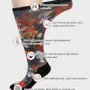 Diabetic Socks for Women & Men Extra Wide, Over The Calf Non Binding Lymphedema Neuropathy Swollen Feet for Women Men