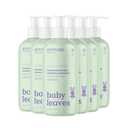 ATTITUDE 2-in-1 Baby Hair Shampoo and Body Wash, EWG Verified, Plant- and Mineral-Based Ingredients, Hypoallergenic Vegan and Cruelty-Free, Sweet Apple, 16 Fl Oz (Pack of 6) (16614)