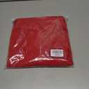 Men's Corduroy Shorts Casual Elastic Drawstring Lightweight Summer Beach Shorts with Pockets (Red, M)