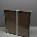 A PLUS MAX Square 16x16 Frame Set of 6, Black Engineered Wood Picture Frame for 16 x 16 Picture Poster Photo, Light Weight 16by16 Frame with Wood-grain for Wall - 6 Pack/Black/16 x16