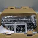 Hiaksedt Baby Playpen 50x50 Inch, Play Pens for Babies and Toddlers Baby Fence Play Yards for Indoor & Outdoor with Breathable Mesh Anti-Fall Playpen