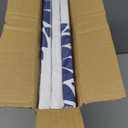 iHAPPYWALL 3 Pieces Relax Unwind Navy Bathroom Wall Art Blue and Grey Bath Flowers Funny Bathroom Sign Art Print for Spa Yoga Bedroom Wall Decor Ready to Hang 12x16inchx3pcs