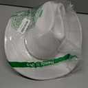 Cowgirl Outfits for Women Rhinestones Cowboy Hats, Western Cowgirl Hat Costume Halloween Rodeo Disco Accessories Black White