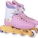 C SEVEN C7skates Nostalgic Adult Inline Skates for Women and Adult, Women's 11 / Men's 10 Sunrise Spa