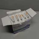 100pcs 3ml/cc 25G 1.5 inch (38mm) Industrial Scientific Accessories, Refilling Liquid, Individually Wrapped