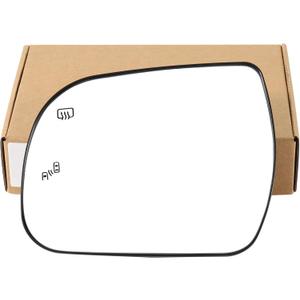 Driver Side Mirror for Toyota Sienna 2013-2020 with BSD Left Side Mirror Glass Replacement w/o Atuo Dimming