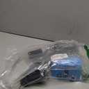 YIHUA 939-II Wood Burning Kit Station Pyrography Pen 250~750/482~1382 Temperature Adjustable with 20 Wire Nibs, 1 Stable Pen Holder, 2 Stencils, 2 Scrap Wood, 1 S/S Tweezers, and 1 Pliers (Blue)