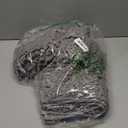 Yimobra Bathroom Rugs Sets 2 Piece - Quick Dry Extra Thick Luxury Chenille Bath Mat, Non Slip Super Absorbent for Tub Shower Sink, Machine Washable Shaggy Floor Mat, 24"x17+24"x20" Inch, Grey