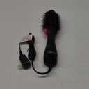 Dual Voltage Hair Dryer Brush with Negative Ion Anti-frizz Styler - Hot Air Volumizer for 110V-120V/220V-240V European and Travel Use