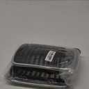 Compatible with '97-'99 BMW 3 Series 328i 323is 318i E36 2pcs Front Center Hood Kidney Grill Grille (Black Chrome), (A14-096-AMP-3-BE)