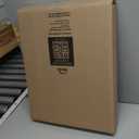 Mayfair Cassel Slow Close Toilet Seat, Easy Clean, Non Slip Premium Wood Seat, Easy Install, Made in USA, Round, White