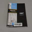 H&P notebook - Medical History and Physical notebook, 100 medical templates with perforations