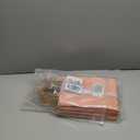 Juvale Peach Colored Goodie Bags - 8 x 4 x 10 in, Pack of 24 - Glossy Paper Gift Bags With Reinforced Bottom & Twisted Cord Handles for Bridal Shower, Baby Shower & Party Favors