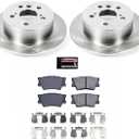 PowerStop Z17 Replacement Brake Pad & Rotor Kit Rear KOE3068
Toyota Camry, Toyota Avalon, Lexus ES350 Ceramic Brake Pads + Disc Rotors