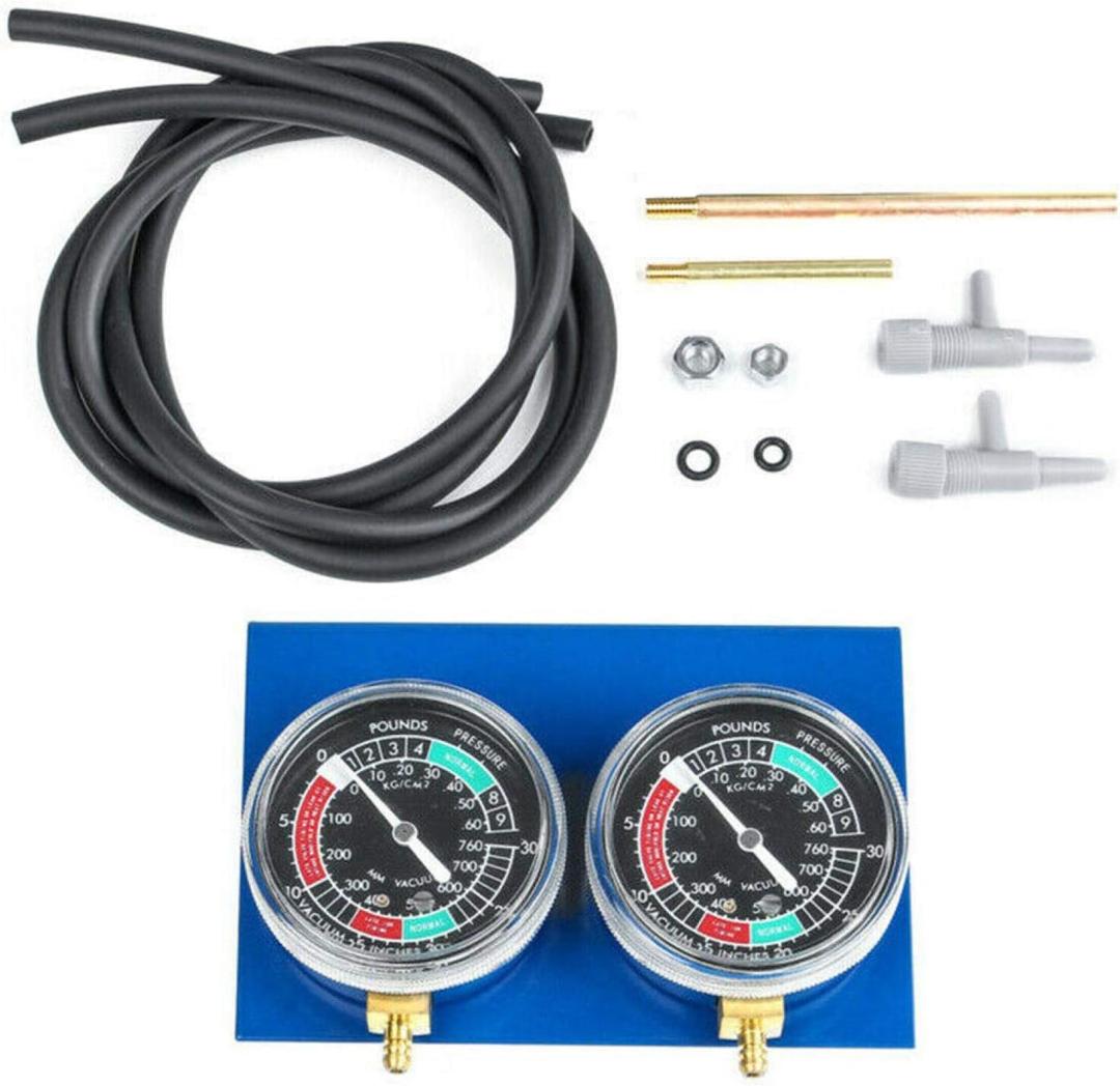 Motorcycle Vacuum Gauge Balancer Professional Vacuum Carburetor Carb Synchronizer Motorcycle Accessories Durable 2 Cylinder