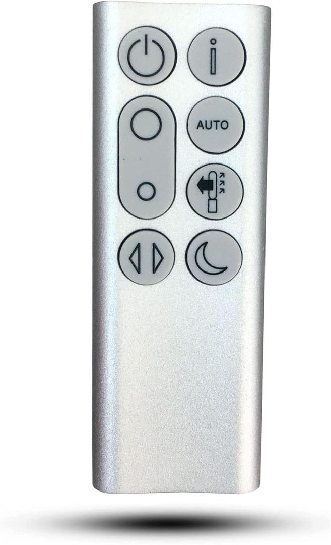 Replacement Remote Control Compatible for Dyson TP04 DP04 TP06 TP09 Pure Cool Purifying Fan (Silver)