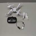 X-35 Firefly Quadcopter White Drone Wi-Fi Camera & LED Lights DRWL335W