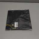 Unisex Adult Matte Graduation Cap with Tassel Year Charm (One Size, Black With Gold)