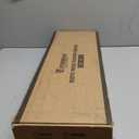 Forbena 24 Inch Long Floating Shelves for Wall Set of 3, Wooden Wall Bookshelf for Bedroom, Large Rustic Wood Hanging Book Shelves for Living Room Plants Kitchen Office Closet Storage (Dark Brown)