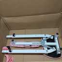 BODY RHYTHM Leg Stretcher - Split Machine for Leg Stretching - Flexibility Stretching Equipment - Ballet, Yoga, Dance, Martial Arts, MMA - Home Yoga Gym Fitness (Pink)