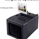 35mm Slide Viewer, 2X Magnification Slide Viewer for Viewing 35mm Slides, Slide Projector for Old Slides (2AAA Batteries Included)