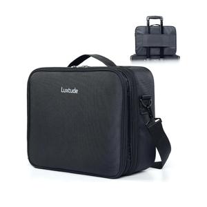 Luxtude Electronic Organizer Travel Case Large, Double Layer Tech Carrying Case, Home Electronics Bag Fits for iPad (Up to 12.9 in), Sturdy Storage for Dji, Camera