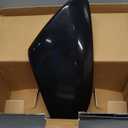 A-Premium Passenger Side Rearview Mirror Cover Cap - Compatible with Honda Civic 2016 2017 2018 2019 2020 - Smooth Black