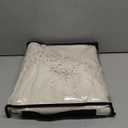 CUDDLE DREAMS Silk Throw Blanket with Hand-Knotted Fringe, Natural, Soft & Breathable (Ivory)