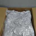 6 Layers Car Cover Waterproof All Weather for Automobiles, Size A3 with Zipper Cotton Fit for Toyota Camry, Honda Accord, Ford Mustang, Chevy Camaro/Malibu,Kia Optima(187-198 inch), Silver