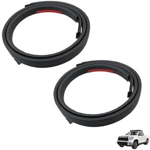 Roof Drip Molding Weatherstrip Compatible with Toyota Tundra CrewMax Cab 2007-2021, Left & Right Side Roof Trim Seal Kit Replace 75552-0C060 75551-0C060 (Not Fit Double Cab)